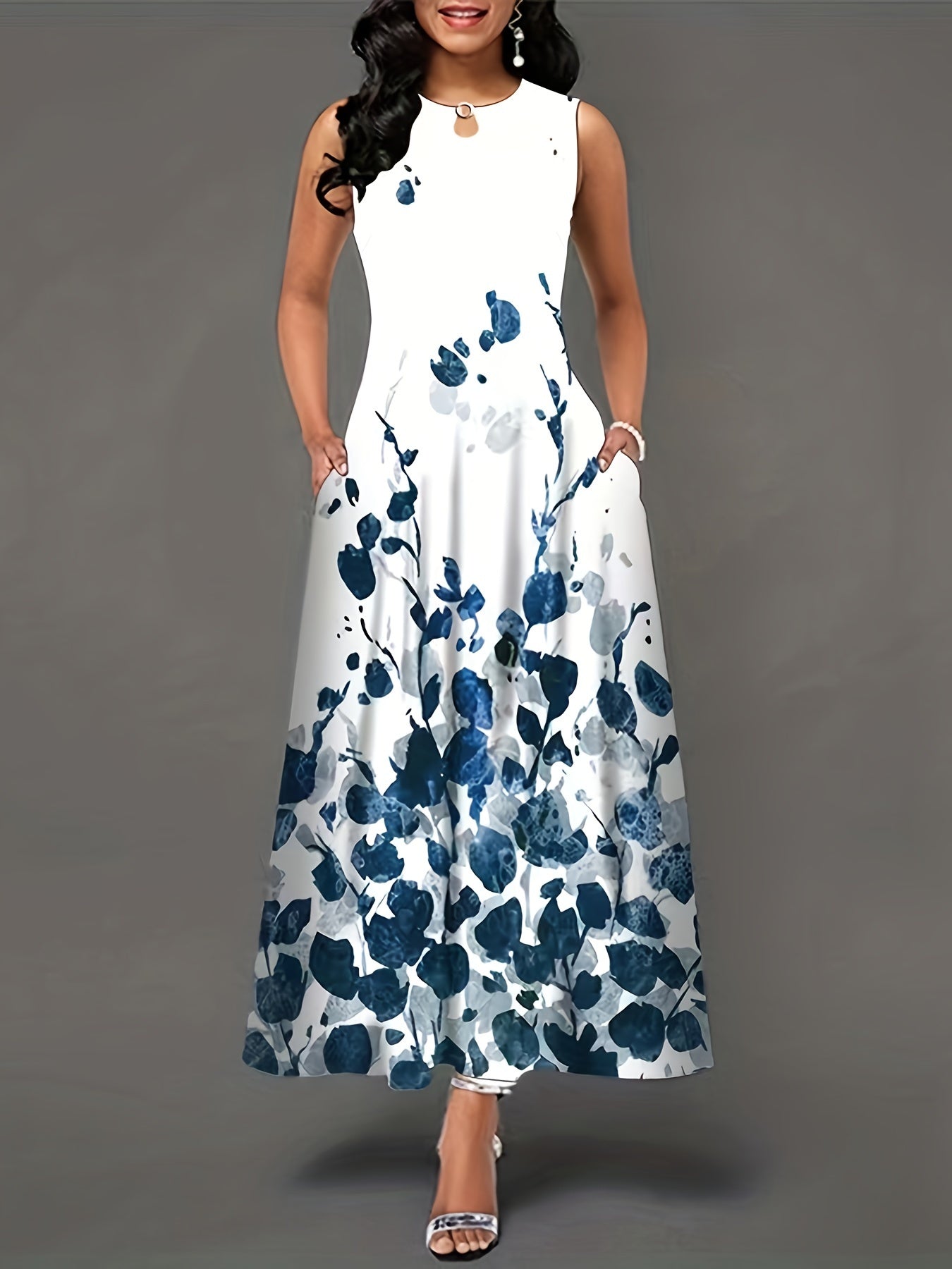 Mavis - Boho Floral Maxi Dress