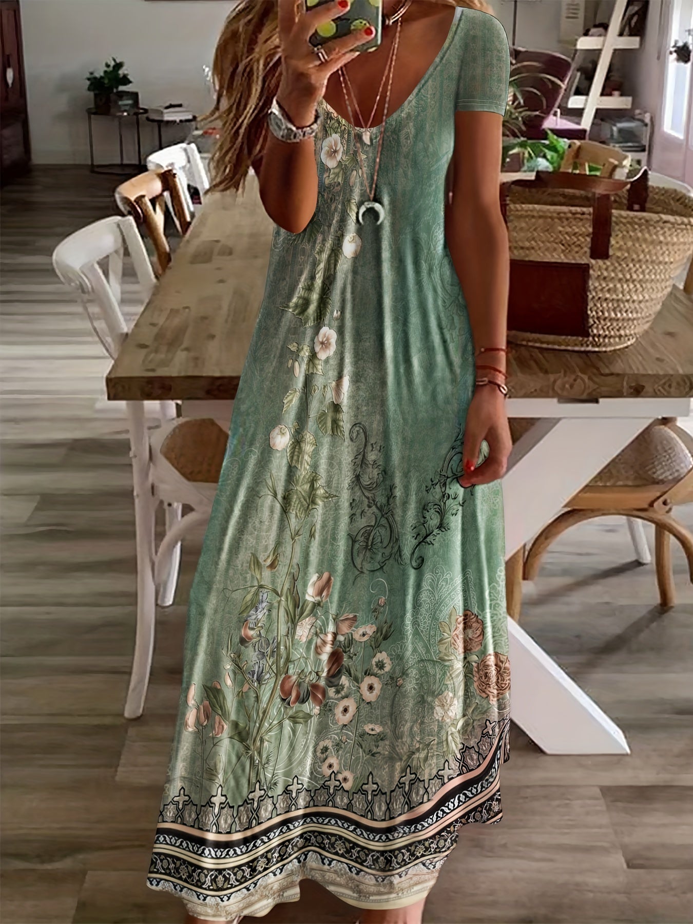 Jessamine - Floral Maxi Dress