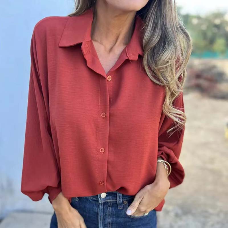 Elysa - Elegant Button-Up Blouse